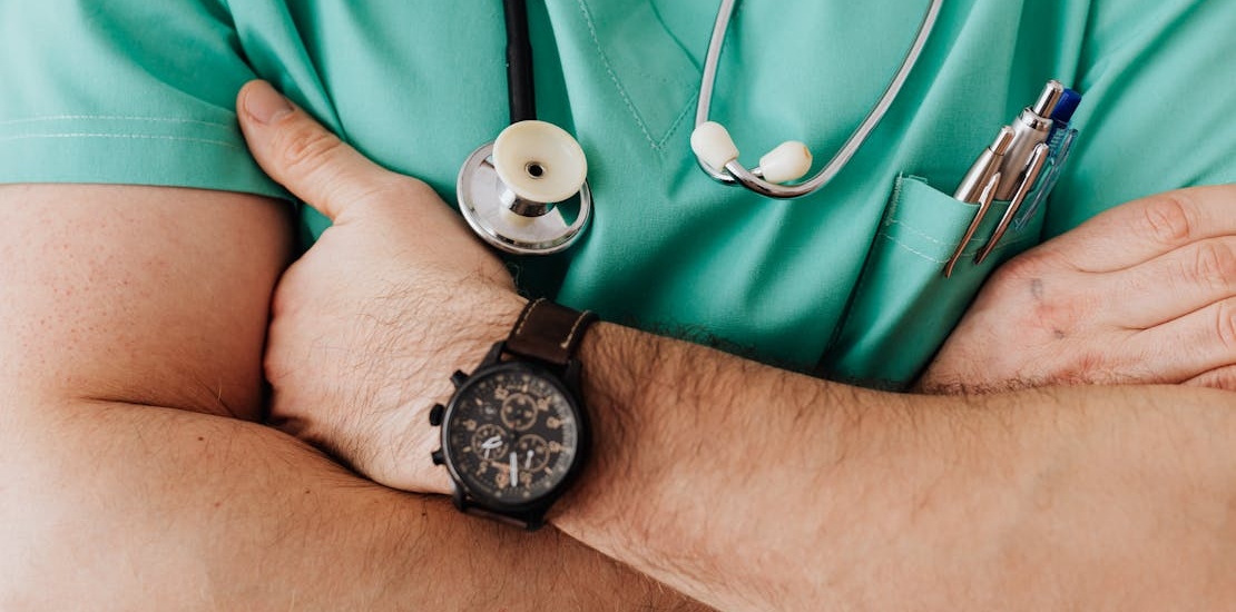 A member of the medical staff.