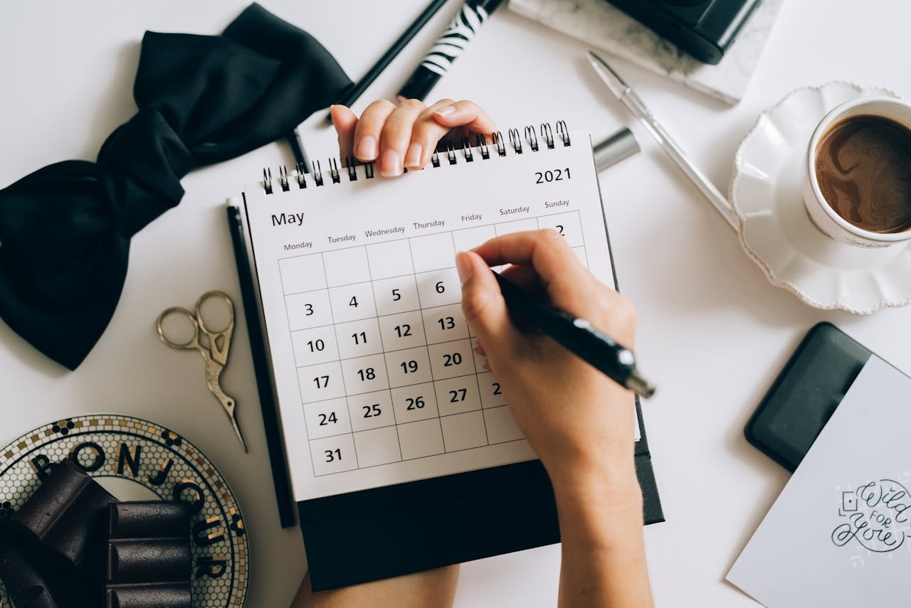 A calendar to show that May Is Mental Health Awareness Month