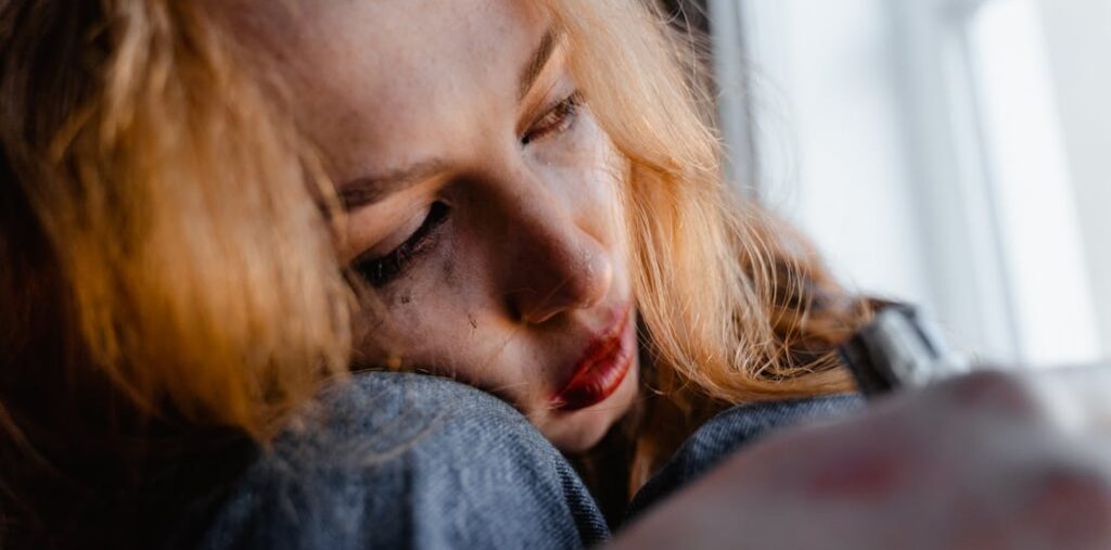 A woman in need of Tranquility’s integrated treatment approach