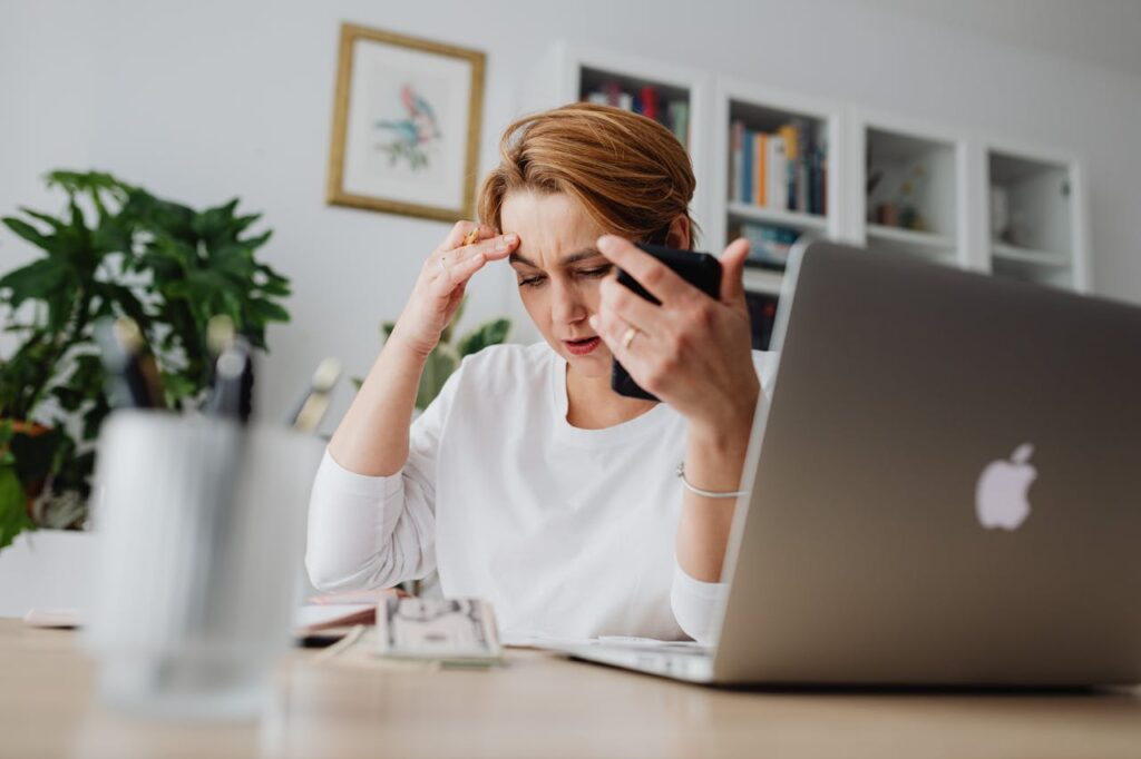 woman planning finances 