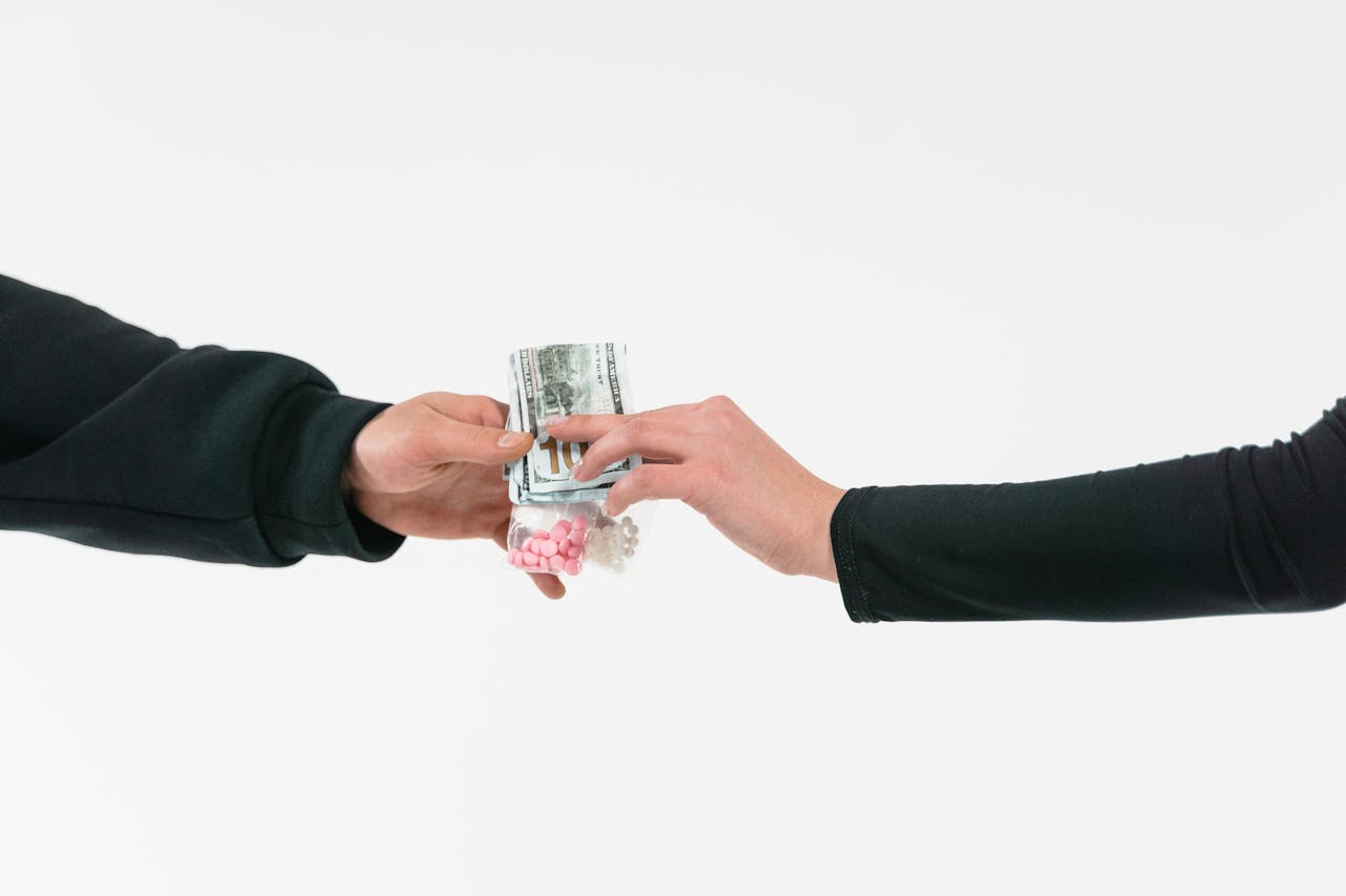 buying drugs while thinking about money management in addiction recovery