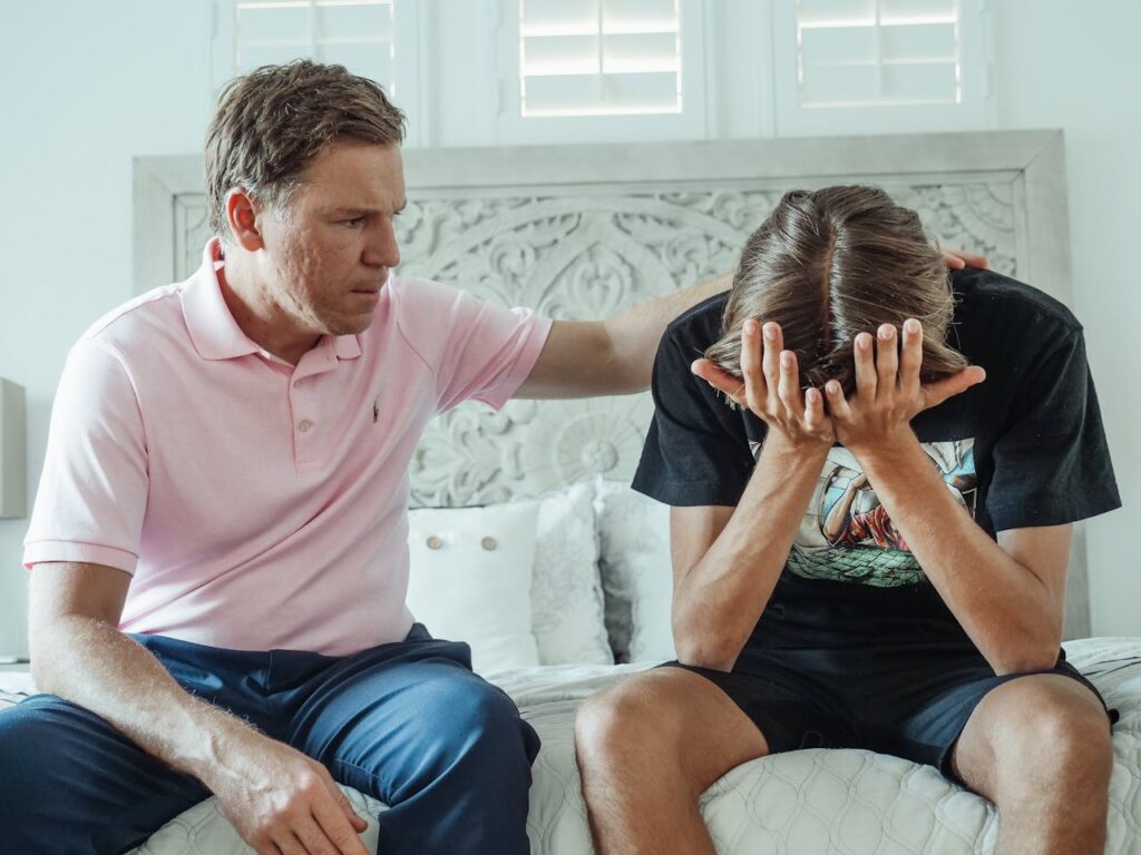 father and son